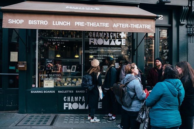 London Cheese Crawl & Walking Tour - Lina Stores Soho Delicatessen: Wine Pairing and Drunk Cheeses