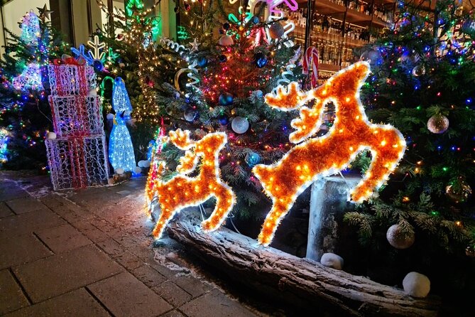 London Christmas Lights Bike Tour with Local Guide - The route in detail: Sloane Square to Southbank Christmas market