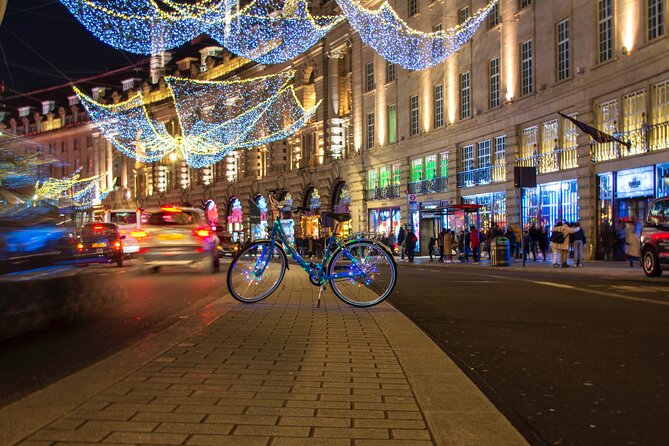 London Christmas Lights Bike Tour with Local Guide - How to be comfortable on the bikes, 3 hours at a time