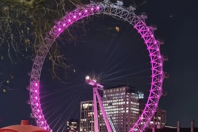 London Christmas Lights Private Guided Taxi Tour - 4:00 pm start and the rhythm of a 3-hour loop
