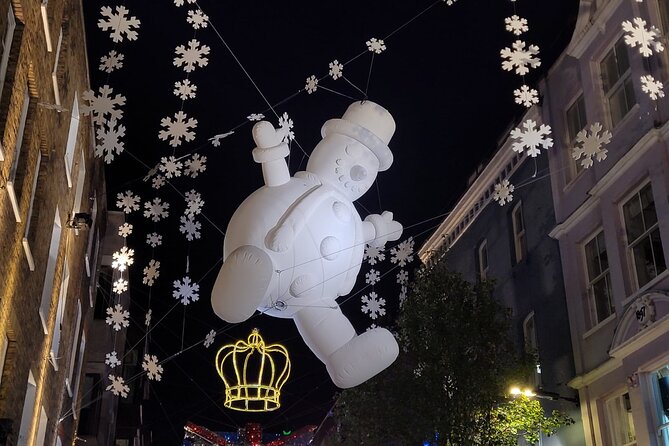 London Christmas Lights Private Walking Tour - The route from Royal Opera House to Piccadilly Circus