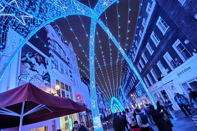 London Christmas Sparkle Private Walking Tour - Route overview: what to expect from a 2 to 3 hour evening start