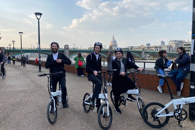 London E-Bike tour & Borough market - How the E-Bike Ride Works in Busy London