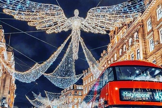 London Exclusive Christmas Lights Guided Tour by Black Cab - Leicester Square and Piccadilly Circus: West End lights and quick photo time