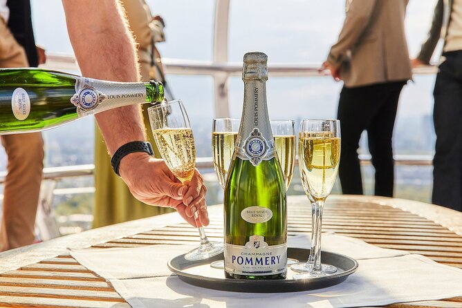 London Eye - Champagne Experience Ticket - Inside the capsule: Champagne, host commentary, and photo help that actually helps