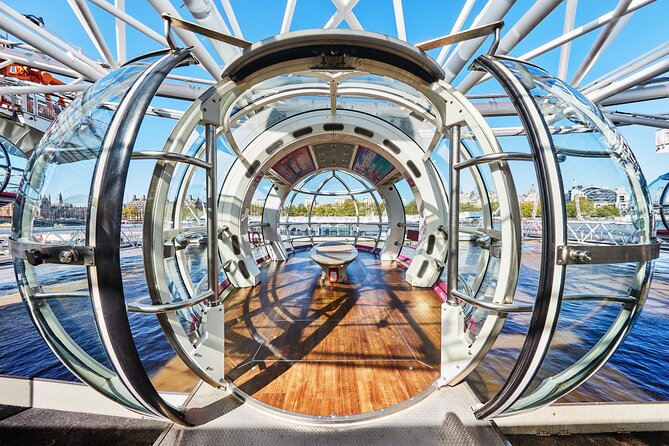 London Eye Fast-Track Ticket - Photos, window glare, and the end-of-ride photo area