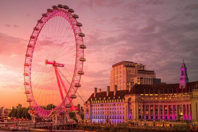 London Eye To London Bridge (River Walk) - London Eye to Big Ben, Houses of Parliament, and New Scotland Yard