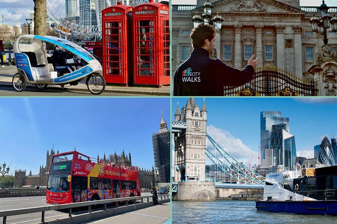 London: Harry Potter Walk, Hop-on Hop-off Bus Tour and Cruise - Turning the day into your own plan with the hop-on hop-off bus