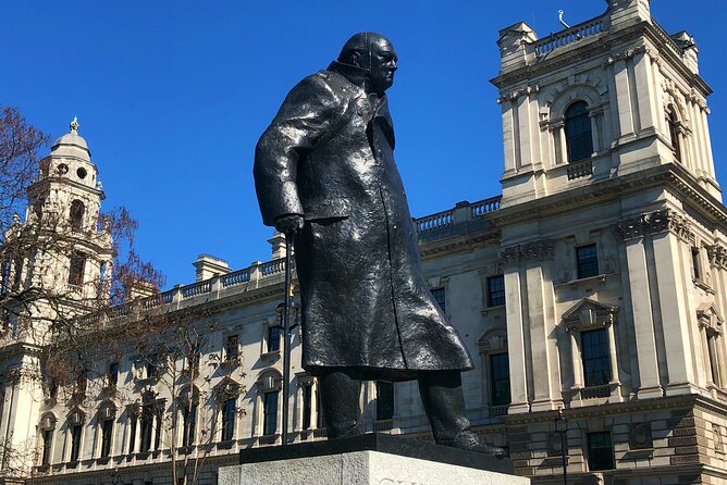London in WW2 Walking Tour with Churchill War Rooms Visit - Houses of Parliament and Big Ben’s quiet moment