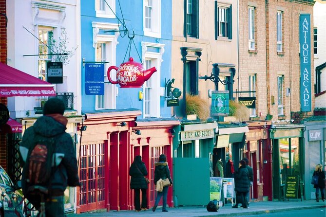 London: Notting Hill Self-Guided Walking Tour with an APP - Portobello Road Market, antiques, produce, and recognizable street energy