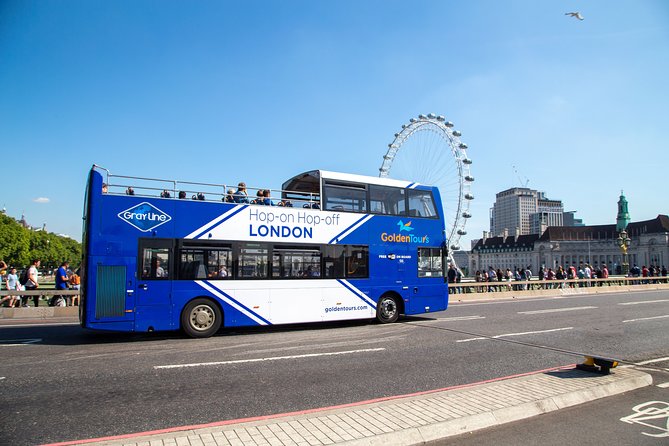 London Panoramic Open Top Bus Tour with Audio Guide - Big Ben, Elizabeth Tower: iconic clock power from the bus
