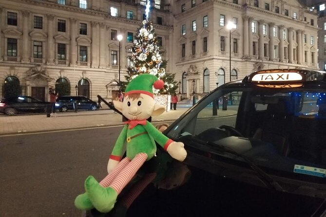 London Private Christmas Lights Taxi Tour with Pick Up - How the Timing Works in Real Life (3 to 4 Hours)