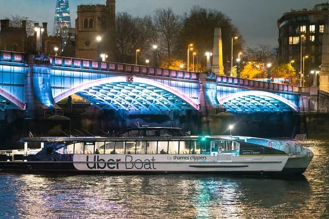 London Roundtrip Thames Cruise Uber Boat by Thames Clippers - The Thames, but Faster: How This Uber Boat Really Works