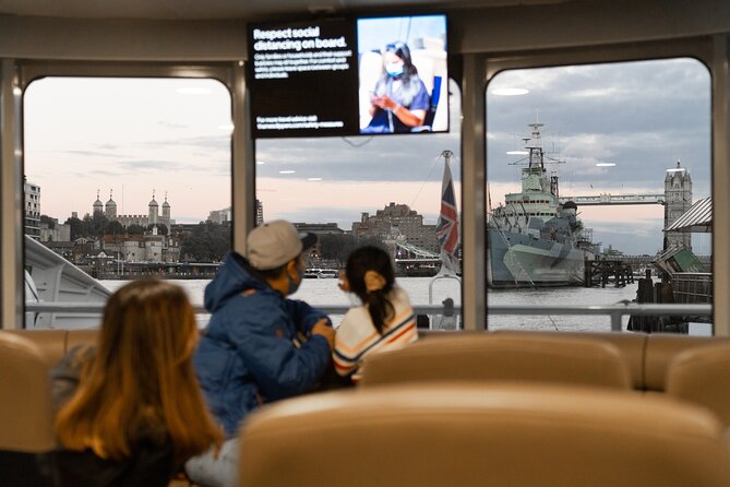 London Roundtrip Thames Cruise Uber Boat by Thames Clippers - Picking Your Time: Flexible Departures That Don’t Waste Your Day
