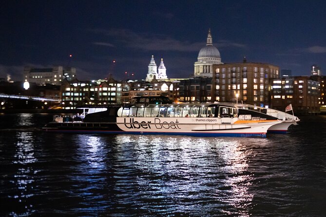 London Roundtrip Thames Cruise Uber Boat by Thames Clippers - Group Size and Atmosphere: What 220 People Means