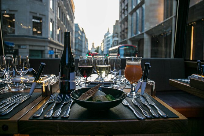 London Scenic Lunch Tour: A Gastronomic Adventure - A dining room with panoramic London views