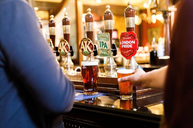 London Small Group Tour of Historical Pubs - Finish near Covent Garden, then keep the pub night going
