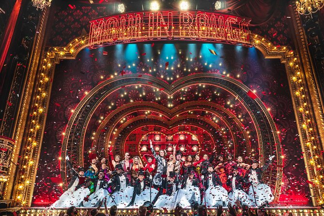 London Theatre: Moulin Rouge! The Musical - Mobile tickets and theater entry: smoother when everything matches