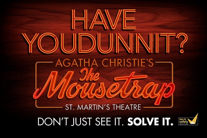 London Theatre: The Mousetrap - Price and Value: Is $30.63 a Smart Buy?