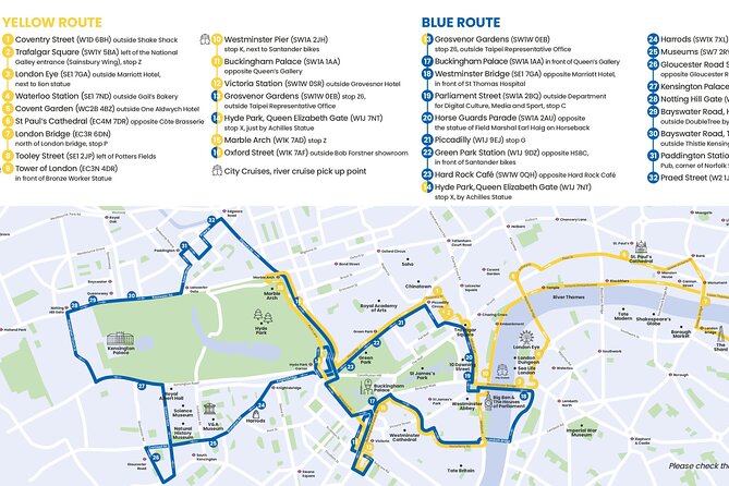 London Tootbus Hop-on Hop-off (Optional Thames Cruise) - West End to the river: Westminster, Waterloo, and London Eye views