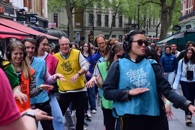 London West End Musical Silent Disco Walking Tour Top 1% Rated - Shaftesbury Avenue, The Apollo, and the Gielgud Area