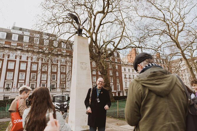 London:Winston Churchill Walking Tour with WII War Rooms Entrance - Start at the RAF Memorial, then build the Churchill story through Whitehall