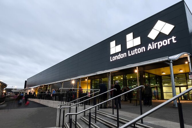 Luton Airport Taxi - Private Transfer to/from London - Meet and Greet Timing: Arrivals Hall, Name Board, and Waiting Fees