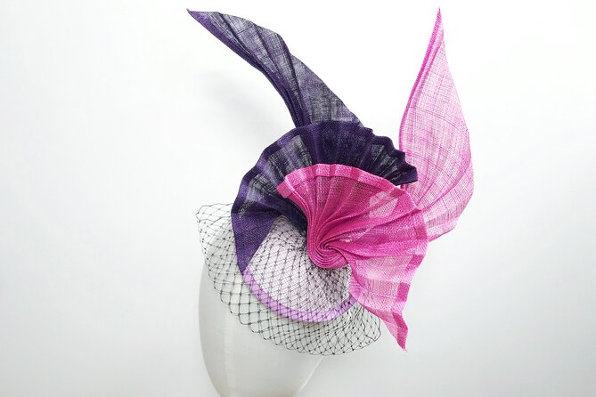 Make a Fascinator Hat with a Designer in London - A cozy millinery workshop in central London