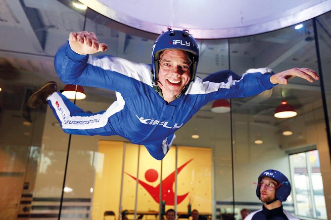 Milton Keynes iFLY Indoor Skydiving Experience - 2 Flights & Certificate - Flight 1: learning body position in the wind tunnel