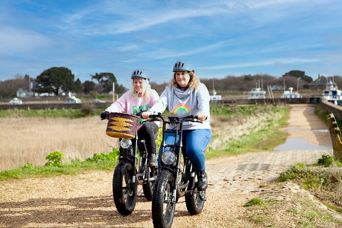 New Forest E-Bike Adventure - Coastal panoramas toward the Solent and the Needles