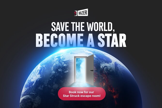 One-hour Private Star Struck Escape Room Gaming in London - A 2220 starship mission in Camden, London