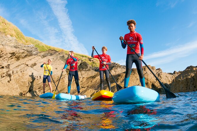 Paddleboarding Around Newquay's Coastline - Arriving at Newquay Activity Centre, then heading to Towan beach