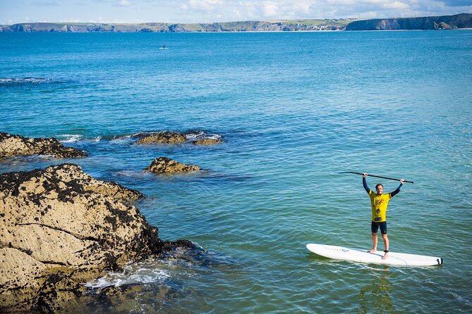 Paddleboarding Around Newquay's Coastline - Gear you do not need to bring, plus the safety kit you do