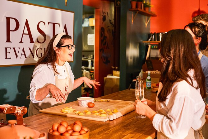 Pasta Making with Unlimited Prosecco in London's West End - The Pasta Choice: Bianca, All’uovo, and Chef-Selected Shapes
