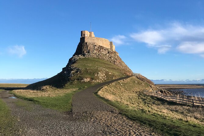 Pilgrims' Path walk across the sands to Holy Island - Holy Island arrival: what you do when you step off the sand