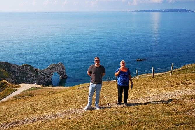 Portland Cruise Excursion - Jurassic Coast Gems! - West Lulworth: horseshoe geology you can actually look at