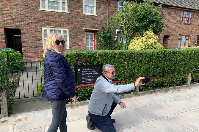 Private Beatles Car Tour, Penny Lane, Strawberry Field & childhood homes - Mendips, Strawberry Field, and the outside-photo reality check