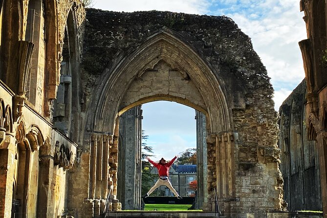 Private Day Tour to Stonehenge and Glastonbury - Glastonbury Abbey ruins: where medieval power meets Arthurian legend