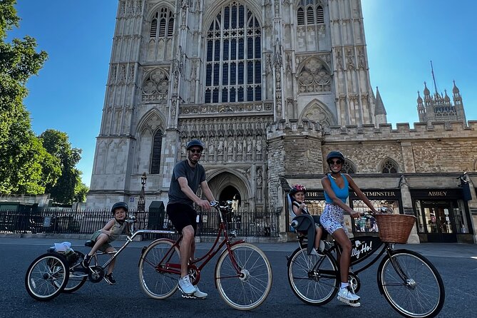 Private Family Bike Tour of London, fun for all ages! - How the Tour Handles Kids: Seats, Tag-Alongs, and Built-In Fun