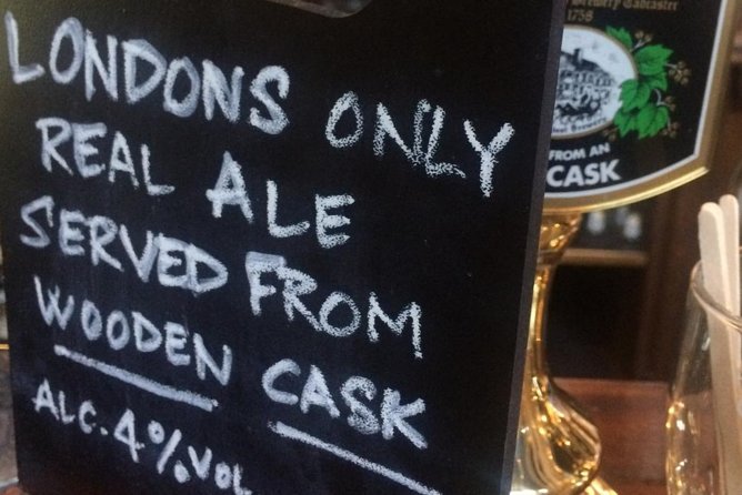 Private Group: Historical Pub Walking Tour of London - Black Friar: Art Nouveau Style and Your First Real Drink Break
