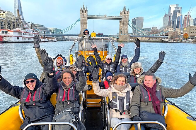 PRIVATE HIRE 45 min Speedboat Tour - Embankment/Westminster Pier - London Eye and the Houses of Parliament from the Thames, up close