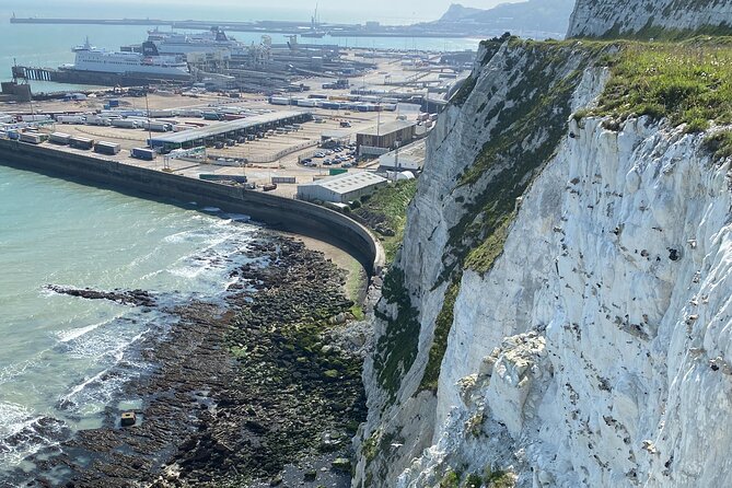 Private Kent Castles and White Cliffs of Dover Day Tour - Dover Castle on the cliffs: the biggest feeling stop of the day