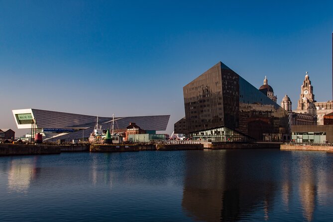 Private Liverpool Self-Guided Tour - Pier Head and the Three Graces, from Liver Birds legends to Beatles memorials