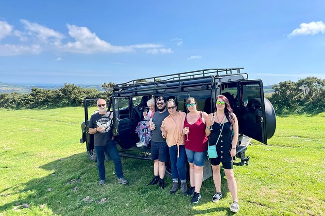 PURBECK HILLS & JURASSIC COAST - PRIVATE - 4x4 LAND ROVER SAFARI - Stop 3: Heaven’s Gate, Kimmeridge Bay cliff path and tea