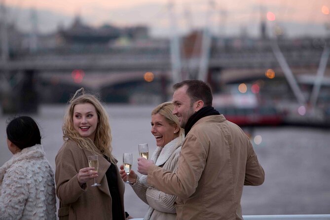 River Thames Evening Cruise with Sparkling wine and Canapés - Tower of London, the Shard, and the Feel of a Real River Cruise