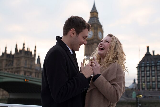 River Thames Evening Cruise with Sparkling wine and Canapés - HMS Belfast (Royal Naval Museum): A Stir of Ship History