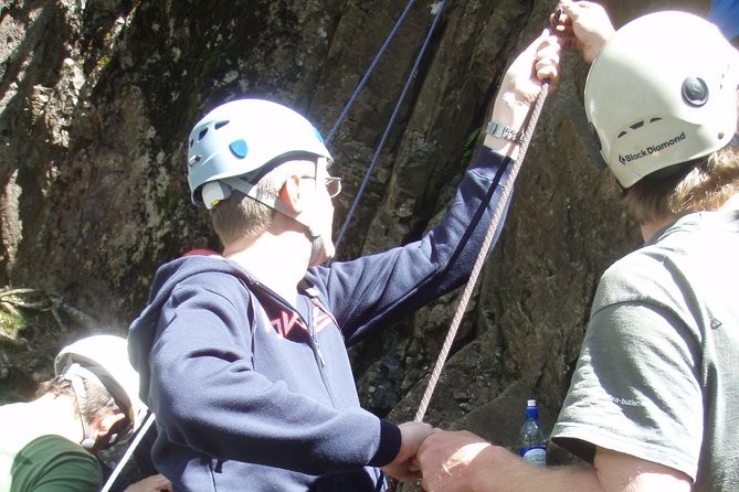 Rock Climbing in Keswick - Abseil Moment: When It Might Happen