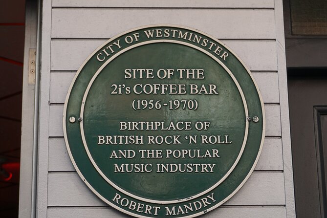 Rock Music Walking Tour of London's Soho - John Lennon’s comedy routine spot