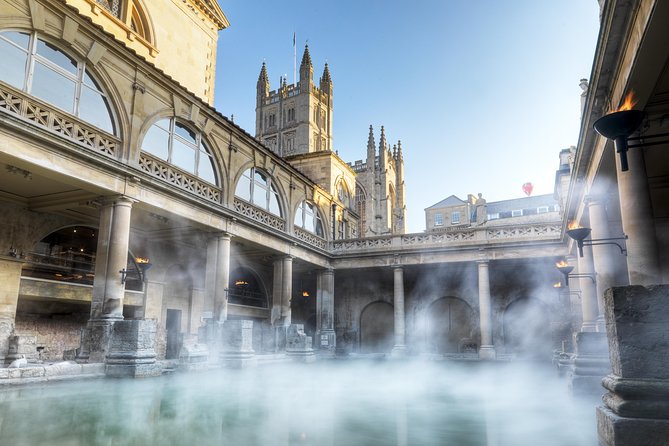 Roman Baths Entry and Walking Tour with Blue Badge Tour Guide - The Cross Bath and Bath Abbey: where the story gets complicated