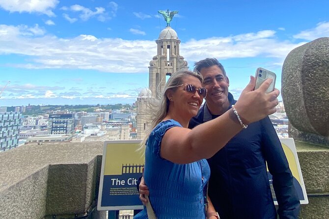 Royal Liver Building 360 - Tower Tour and Experience - Climb to the 14th floor for the 270-degree clock show with wind machines